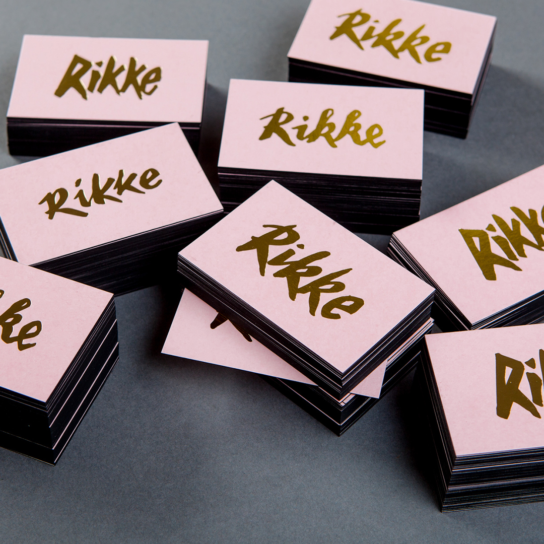 RIKKE LANDLER Personal Business Card