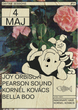 Event poster created by Rikke Landler for Trädgården 