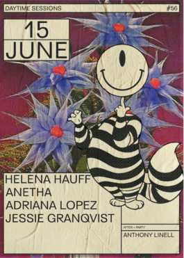 Event poster created by Rikke Landler for Trädgården 